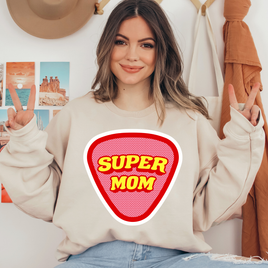 Super Mom Ready To Press DTF Transfers, DTF Hot Peel