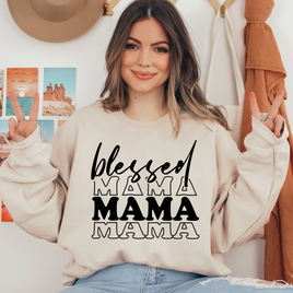 Blessed Mama Ready To Press DTF Transfers, DTF Hot Peel