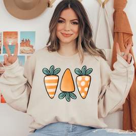 Easter Day Carrot Ready To Press DTF Transfers, DTF Hot Peel