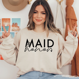 Maid Honor Ready To Press DTF Transfers, DTF Hot Peel