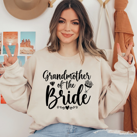 Grandmother Of The Bride Ready To Press DTF Transfers, DTF Hot Peel