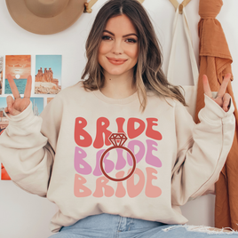 Bride Soft Color Ready To Press DTF Transfers, DTF Hot Peel