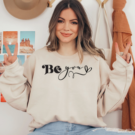 Be You Heart Ready To Press DTF Transfers, DTF Hot Peel