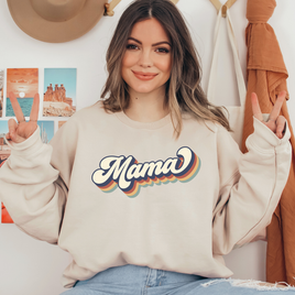 Retro Mama Ready To Press DTF Transfers, DTF Hot Peel