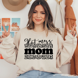 Hot Mess Mom Ready To Press DTF Transfers, DTF Hot Peel