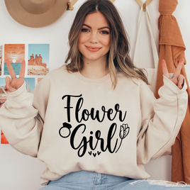 Flower Girl Ready To Press DTF Transfers, DTF Hot Peel