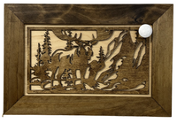 Concealed Moose Wall-Mounted Gun Cabinet – Secure Hidden Storage for Firearms