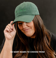 '47 Hat - Choose Your Name - Tiny Caps - Tone on Tone