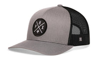 Phoenix Trucker Hat  |  Gray-Black PHX X Snapback