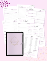 5-in-One Digital Planner Purple (2025 & Undated)