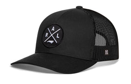 Raleigh Trucker Hat  |  Black RAL X Snapback