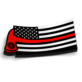 Redline Flag Decal