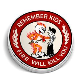 Remember Kids Fire Decal