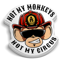 Not My Circus Sticker