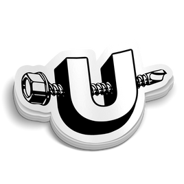 Screw University Sticker