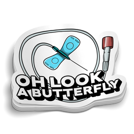 Oh Look!  A Butterfly Sticker