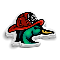 Fire Ducks Sticker