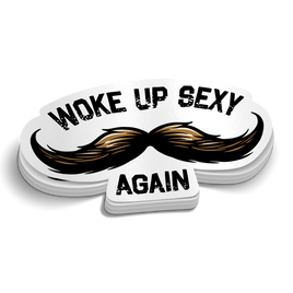 Woke Up Sexy Again Sticker