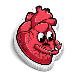 Cardiac Arrest Sticker