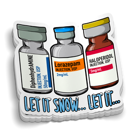 Let It Snow, Let It Snow... Sticker
