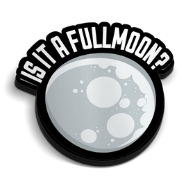Is It A Full Moon? Sticker