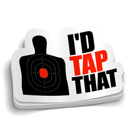 I'd Tap That Silhouette Sticker
