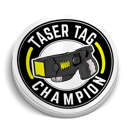 Taser Tag Champion Sticker