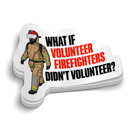 What If Volunteers Didn't Volunteer Sticker