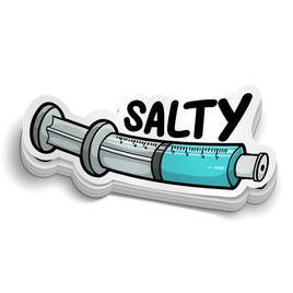 Salty Syringe Funny Medical | Nursing Sticker