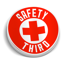 Safety Third Medical Sticker