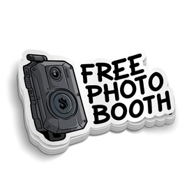 Body Cam Photo Booth | Police Stickers