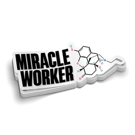 Miracle Worker (Narcan) | Fire Medical Police Stickers