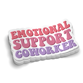 Emotional Support Coworker - Funny Stickers