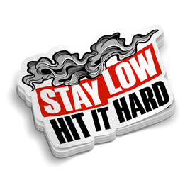 Stay Low | Firefighter Stickers