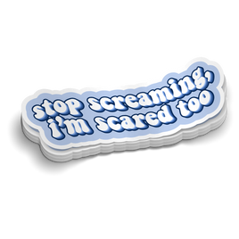Stop Screaming | Funny Medical Stickers