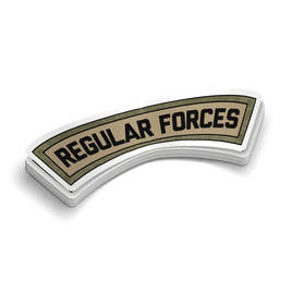 Regular Forces | Funny Military Stickers | Perfect for Laptops
