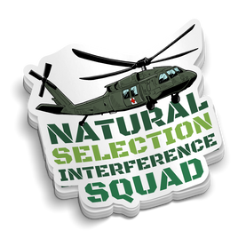 Natural Selection Chopper | Funny Military Stickers