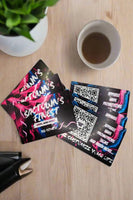 Flex metal business cards