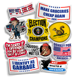 The Patriot Pack - Funny Sticker Pack