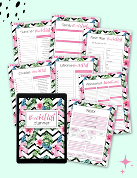 The Bucket List Digital Planner