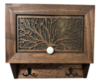 Tree of Life Wall-Mounted Gun Cabinet – Hidden Firearm Storage with Elegant Nature-Inspired Design