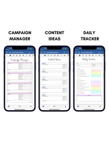 Digital Phone Planner Social Media Widgets
