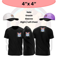 Custom DTF Transfers By Size