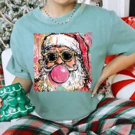Santa Blowing Bubble T-Shirt