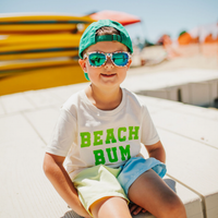 Beach Bum (front) / Ocean Sunset (back) - Child Tee