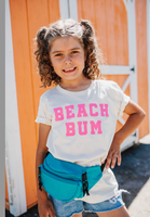 Beach Bum (front) / Ocean Sunset (back) - Child Tee