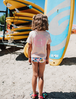 Beach Bum (front) / Ocean Sunset (back) - Child Tee