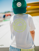 Beach Bum (front) / Ocean Sunset (back) - Child Tee