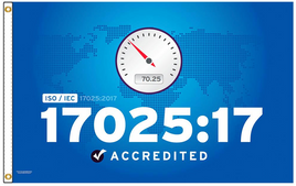 ISO / IEC 17025:17 Flag