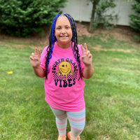 (Choose Your Grade) Vibes - Peace Smiley - Child Tee